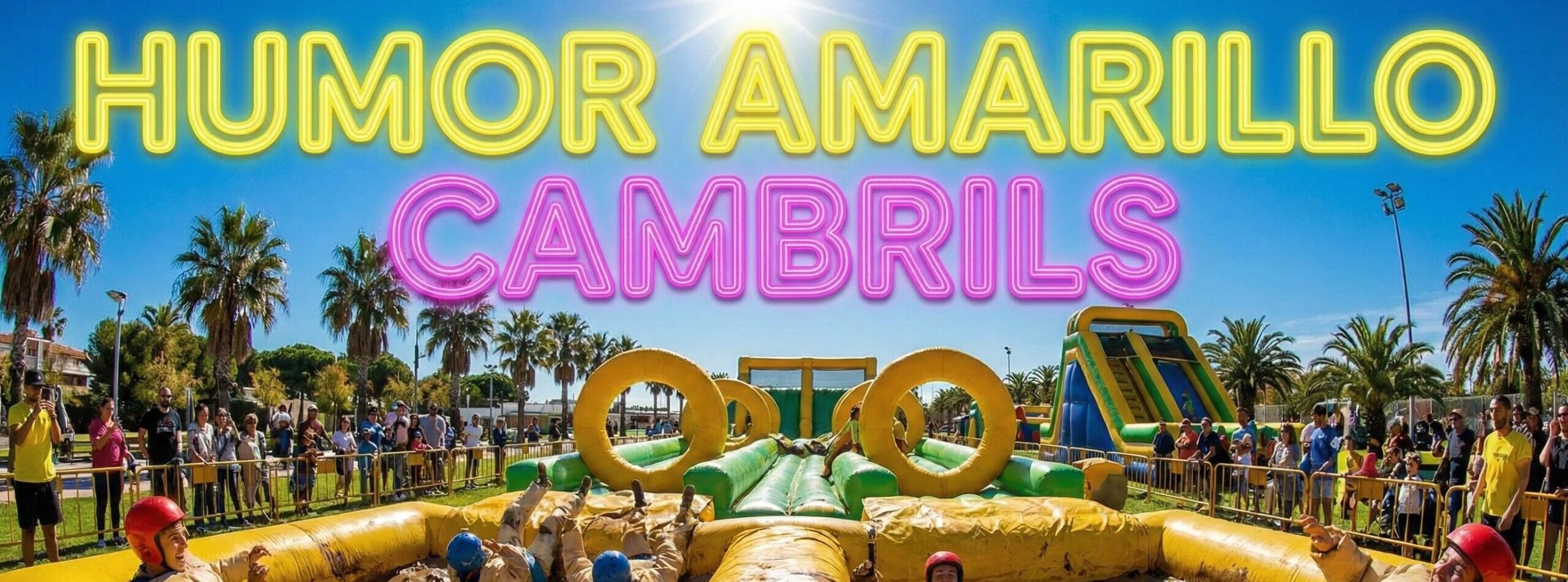 Pack con alojamiento humor amarillo tarragona